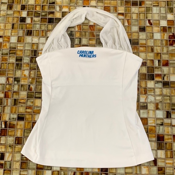 NWT CAROLINA PANTHERS Women’s All Sport Couture Halter Top~Shelf Bra~Small~$50 - Picture 2 of 13